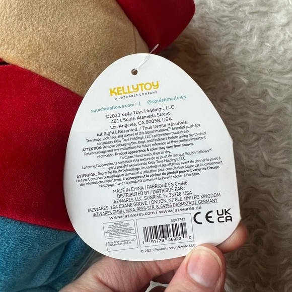 🆕 2023 Peanuts Charlie Brown Christmas squishmallow 8” - Picture 8 of 9